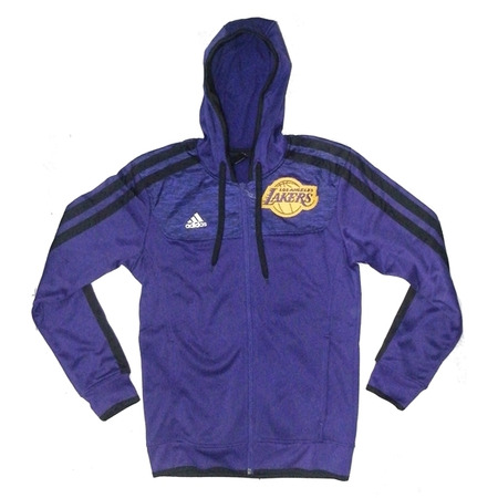 Adidas Junior Angeles Lakers Jacke (purpurpura/schwarz/gelb)