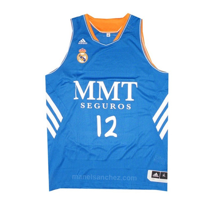 Camiseta Mirotic Real Madrid Korb 13/14 (Asul/blanco)