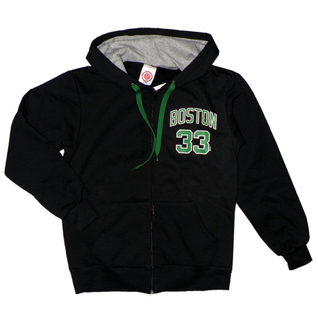 Full-Zip Basic Jacke Capucha Boston Nr. 33 (schwarz)