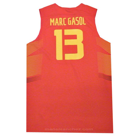 Marc Gasol #13# Spanien 2014 (602/red/gelb)