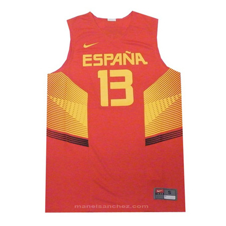Marc Gasol #13# Spanien 2014 (602/red/gelb)