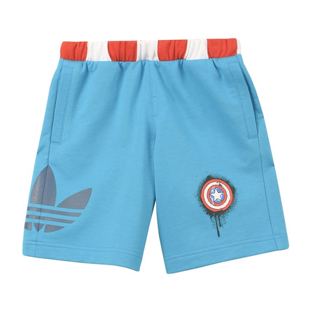 Original Capitan America Short Child (blau/rot/weiß)