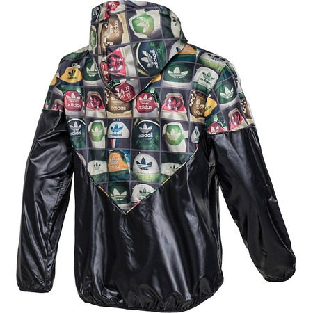 Adidas Colorado Windbreaker Jacke (schwarz/weiß)