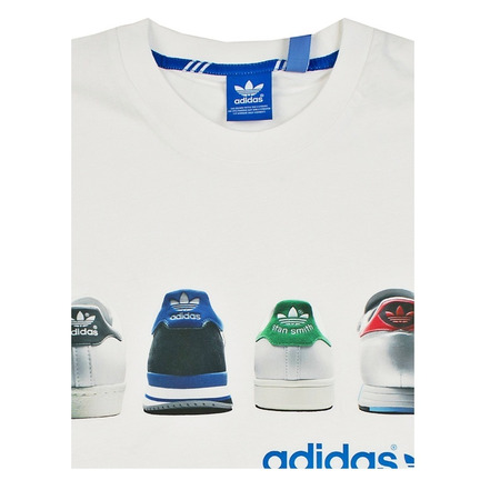Adidas Originals Camiseta Schuh Tab (Blanco)