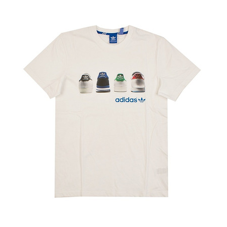 Adidas Originals Camiseta Schuh Tab (Blanco)