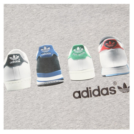 Adidas Originals Camiseta Schuh Tab (Gris)