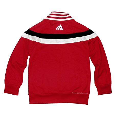 Adidas NBA Bulls Winter Hoops Jacke (rot/weiß)