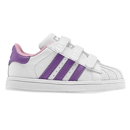 Adidas Superstar 2 CF Inf (weiß/morado/rosa)(20-27)