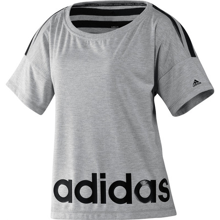 Adidas Camiseta Mujer Reload Imajen (gris/black)