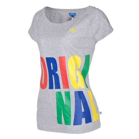 Adidas T-Shirt Original Tee (gris/multicolor)