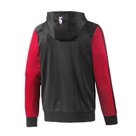 Adidas Full-Zip Chicago Bulls Hood (schwarz/rot)