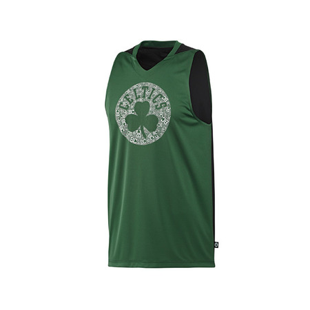Adidas Camiseta Niño NBA Coach Boston Smer R (grün/schwarz)