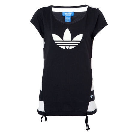 Adidas Camiseta Mujer Logo (schwarz/weiß)
