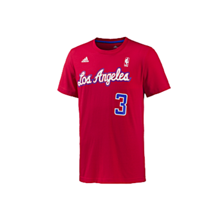 Adidas Camiseta Chris Paul No 3 GFX Twitter (rojo/blanco)