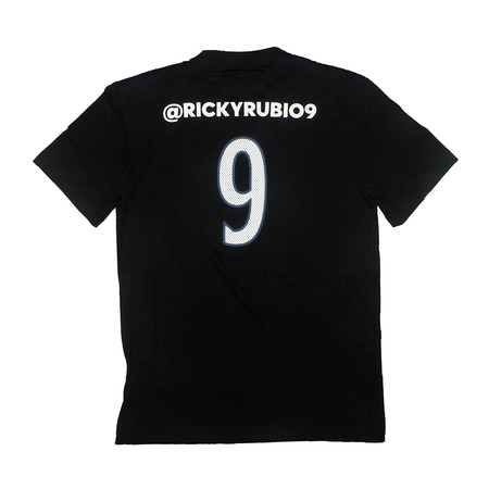 Adidas Camiseta Ricky No 9 GFX Twitter (negro/blanco)