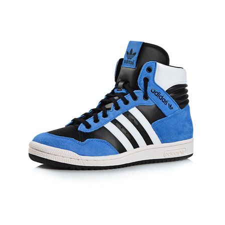 Adidas Pro Conferencia Hi Leder (negro/azul/blanco)