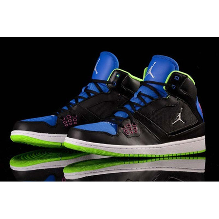 Jordan 1 Flug "Flash Lime" (057/negro/azul/lima)