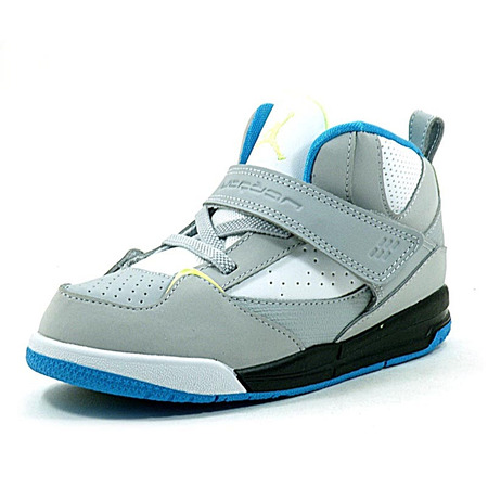 Jordan Flight 45 High (TD) (20-27) (016/gris/azul/lima/negro)
