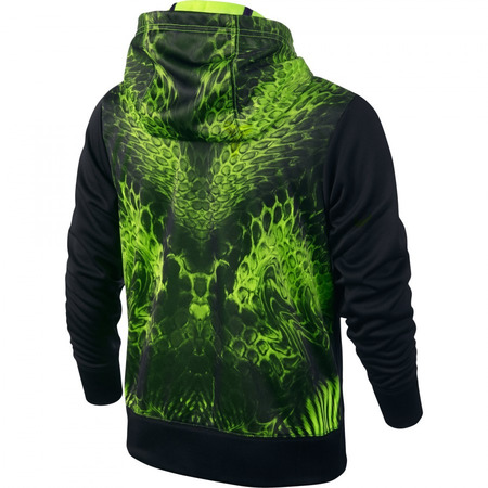 Kobe Pre FZ Hoody Child Capucha Hodadera (010/black/lima)