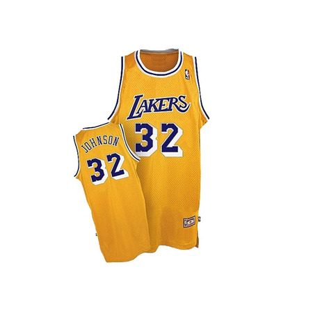 Adidas Camiseta Lakers Original Borda Magic Johnson (gelb)