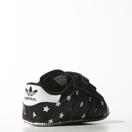 Original Adidas Schuhe Baby Superstar Crib (schwarz/weiß)