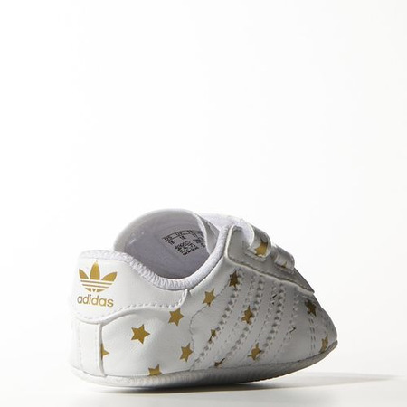 Original Baby Schuhe Superstar Crib (weiß/gold)