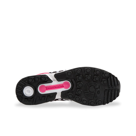 Original Adidas ZX FLUX W "Fleck White" (schwarz/rosa/grün)