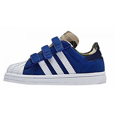 Original Adidas Superstar 2 CF I (blau/weiß/camuflage)