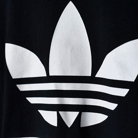 Adidas Originals Camiseta 3-Streifen Trefoil (negro/blanco)