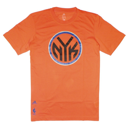 Adidas Camiseta NBA New York Knicks Logo Fan Winter (naranja)