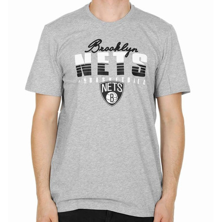 Adidas Camiseta NBA Brooklyn Nets Fan Winter (gris/blanco/negro)