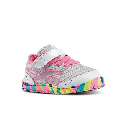 Reebok Venture Flex Stride II Kinder (blanco/rosa/multicolor)