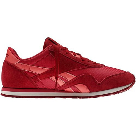 Reebok Classic Leder Nylon Slim Farben (magenta/rojo/blanco)
