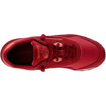 Reebok Classic Leder Nylon Slim Farben (magenta/rojo/blanco)
