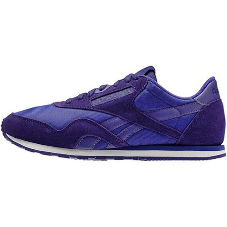 Reebok Classic Leder Nylon Slim Farben (purpura/blanco)