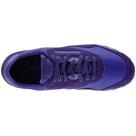 Reebok Classic Leder Nylon Slim Farben (purpura/blanco)