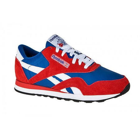 Reebok Classic Leder Nylon (rojo/azul/blanco)