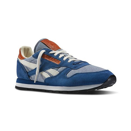 Reebok Classic Leder Chambray (Asul/Blano/Marron)