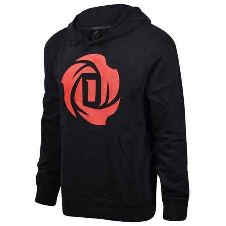 Adidas D-Rose Logo (schwarz/rot)