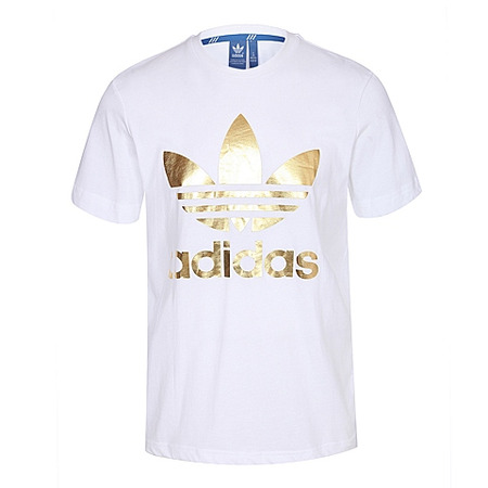 Original Trefoil T-Shirt (weiß/gold)