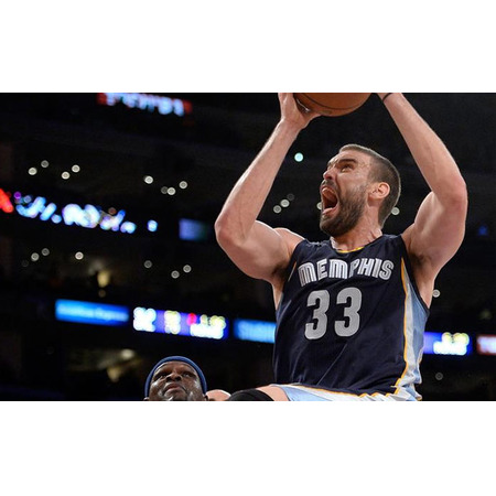 Adidas T-Shirt Réplica Marc Gasol Grizzlies (blau)