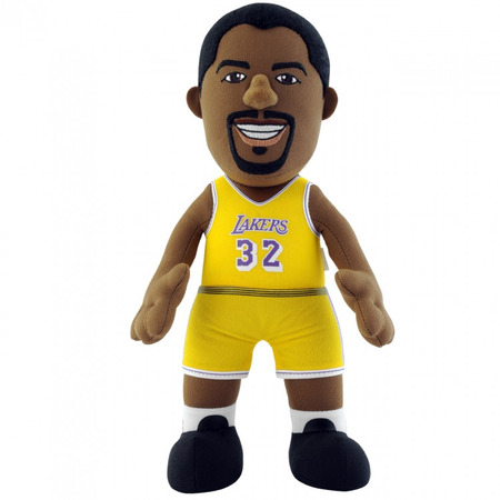 Figura Magic Johnson # 32 L.A Lakers Bleacher Creatures (amarillo)