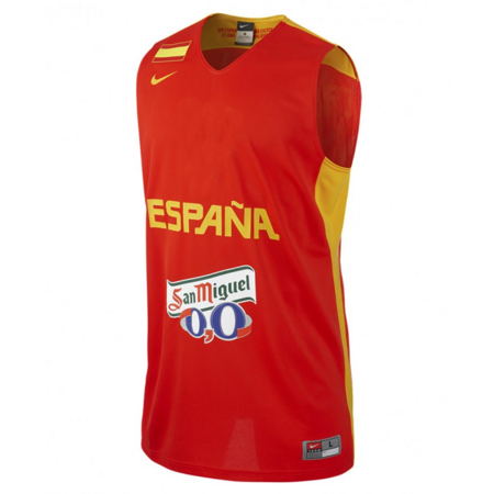 Spanisch Basketball Auswahl T-Shirt (600/rot/gelb)