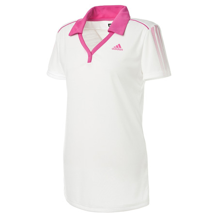 Adidas Polo Women Response Tennis (blanco/pink)
