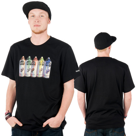 Reebok Camiseta Blaketop SS (negro)
