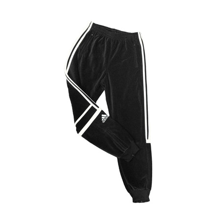 Adidas Essentials 3S Challenger Hose (schwarz/weiß)