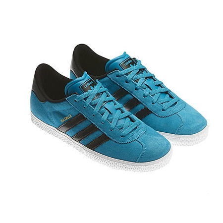 Adidas Gazelle 2 Junior (36-40/blau türkis/schwarz)