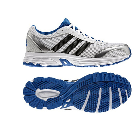 Adidas Running Vanquish 6 (weiß/silber/schwarz/blau)