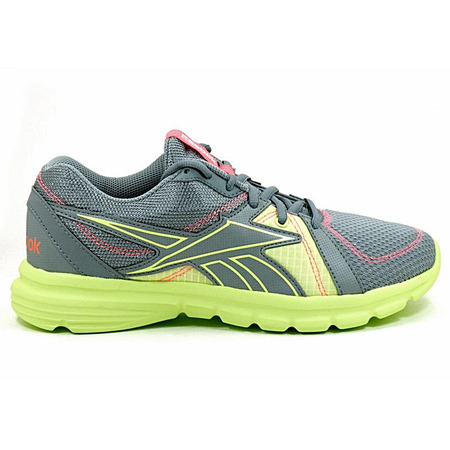 Reebok Mujer Speed Fusion RS Running (Gris/Amarillo/Rosa)