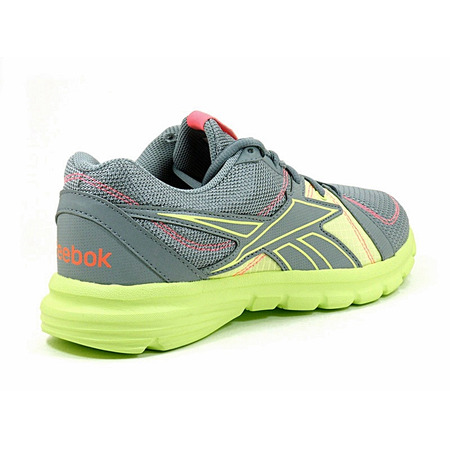 Reebok Mujer Speed Fusion RS Running (Gris/Amarillo/Rosa)
